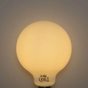 5 db E27 3-lépcsős dimmelhető LED izzó opál üveg G95 4W 450lm 2700K