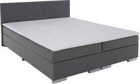 Boxspring ágy, szürke, 160x200, ADARA