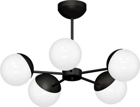 MILAGRO MLP8866 SFERA Glamour Csillár Matt fekete E14 IP20