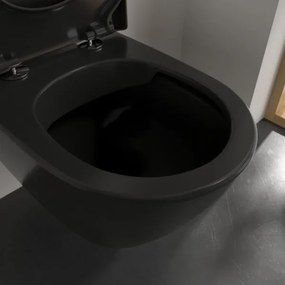 Villeroy & Boch 5614R0R7 - SUBWAY függesztett WC kerámia/fekete