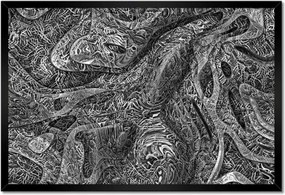 Poszterek keretben 60x40 Absztrakt