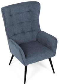 315 BLUE2 relaxfotel, sötétkék