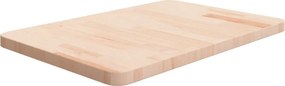 vidaXL kezeletlen tömör fa fürdőszobai pult 60x40x2,5 cm
