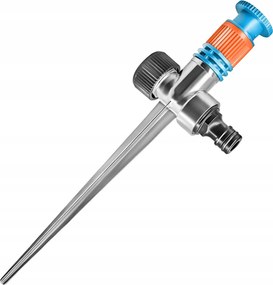 Körforgó öntöző rugalmasan állítható öntözési tartománnyal Gruntek