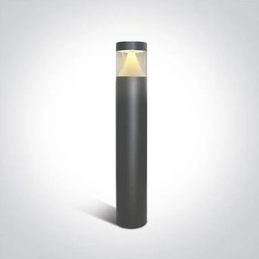 ONE LIGHT 67410-AN-W BOLLARDS Modern Kültéri Állólámpa Antracit LED IP44