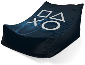 Lounge babzsák konzol 1, fekete