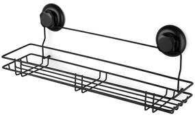Bestlock Black Kitchen Shelf fekete öntapadós fali polc, 45,5 x 12 cm - Compactor