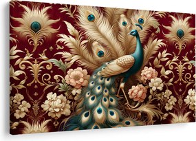 Kép – Elegáns páva (90x60 cm)