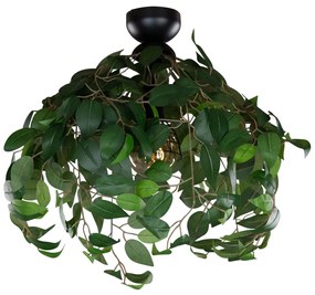Bohemian plafondlamp groen - Leavy