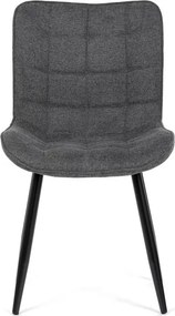 Étkezőszék szürke szövet HC-462 GREY2