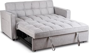 Étkezőasztal SKUBI bővíthető 120-160 cm, kasmír