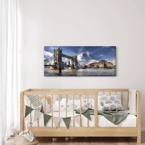 Kép - Tower Bridge Londonban (120x50 cm)
