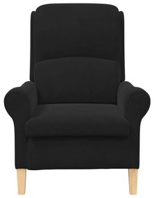 Fekete Karosszék Fekete Szövet, Fa Standard Ergonomikus