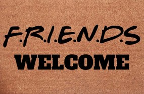 Lábtörlő A Bejárati Ajtó Alá Barátok Sorozat Friends Welcome