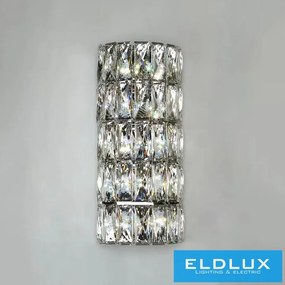 ELDLUX W89401-5 Kristály Fali Lámpa IP20