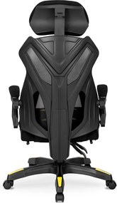 Gaming forgószék fekete/sárga színben. MAXIMO