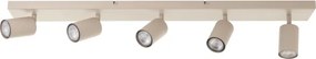 Brilliant - JELLO LED spotlámpa 5x GU10 / 5 W / 230 V, bézs