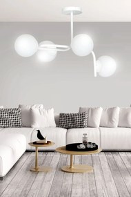 Emibig modern mennyezeti lámpa kalf fehér emi1031/4a
