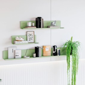 JOANNE fali polc 1200 mm, Fresh Style: pasztellzöld