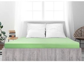 4Home Ideál jersey lepedő zöld, 90 x 200 cm