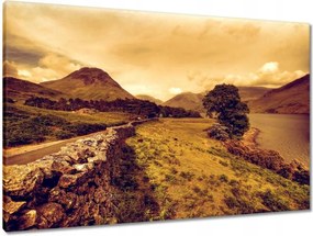 Vászonkép 90x60 Ír tájkép