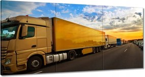 Festmények 120x60 Parafa autópálya Stau