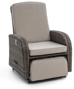 Comfort Siesta Luxury, fotel, állítható háttámla, sötétszürke