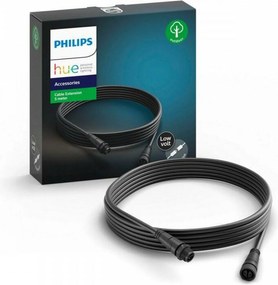 Philips Hue hosszabbító kábel 5 m kültéri lámpákhoz, Calla Lily, fekete