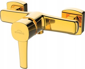 Zuhany Csaptelep Fali Egykaros Glamour Trend Arany