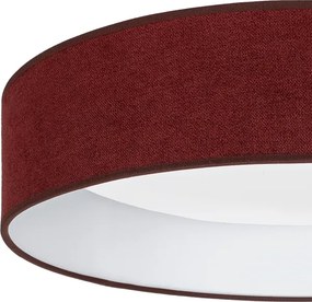 BRILAGI - LED mennyezeti lámpa VELVET SIMPLE LED/24W/230V 3000K Ø 45 cm bordó