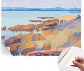 Mosható öntapadós fotótapéta étkezőbe Tengeri kilátás 312x219 cm