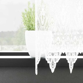 Függönyök függönyökkel Fehér 750 x 200 cm Poliészter
