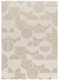 Krémszínű-elefántcsont színű szőnyeg 160x230 cm Flora – Universal
