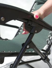 ROJAPLAST Kerti szék összecsukható 2320 OXFORD sötétzöld