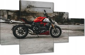 Képek 130x80 Piros Ducati Motorkerékpár