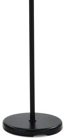 Fekete fém állófogas, 170 cm magas – 83766-02A