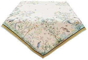 vintage nyári pamut asztalterítő Birds in Paradise 130*180 cm