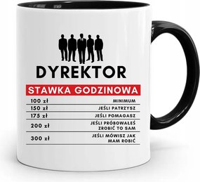 Igazgatónak Bögre Fekete Óradíj, fényképes nyomtatással