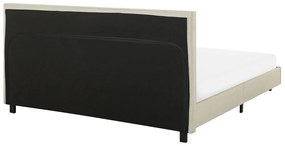 Franciaágy 160 cm ALVIA (ágyráccsal) (bézs). 1007079
