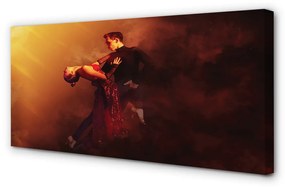 Canvas képek Táncolnak az eső füst 120x60 cm