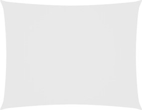 vidaXL fehér téglalap alakú oxford-szövet napvitorla 2,5x4 m