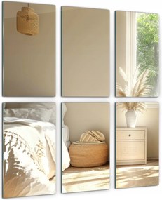 Tükrök Falmatricák Öntapadós Üvegcsíkok Keret nélkül