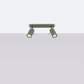 Zöld spotlámpa 6x30 cm Etna – Sollux