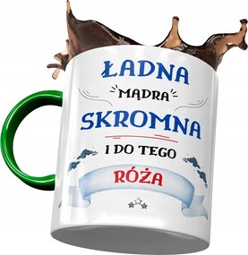 Zöld Bögre Rózsa Barátnőknek Ajándék Nyomtatott Fotóval