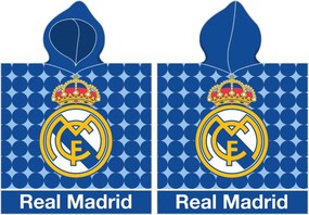 Real Madrid Los Blancos strand törölköző poncsó 55x110 cm (Fast Dry)