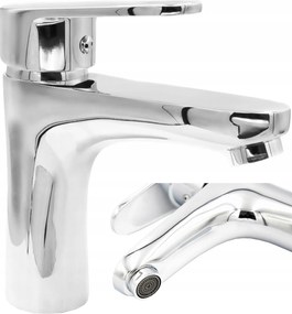 Mosdó Csaptelep Króm Fürdőszoba Csaptelep Cobi