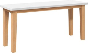 vidaXL tömörfa gumiból pad 90 cm