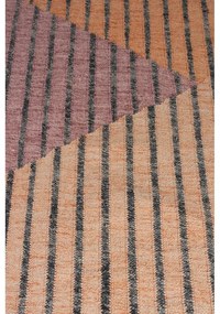 Rózsaszín-barackszínű pamut szőnyeg 160x230 cm Hampton – Dutchbone