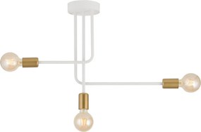 SIGMA LIGHTING 32381 GINO Vintage Mennyezeti Lámpák Fehér, Arany E27 IP20