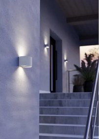 Eglo 901843 - LED kültéri fali lámpatest CALPINO 2xLED/2,8W/230V IP54 fehér